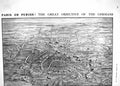 Old Antique Print 1914 Map Paris Gordon Highlanders Pope Mercier Gilbert 20th
