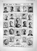 Original Old Antique Print 1914 War Honour Gordon Neish Seymour Mellor 20th