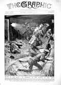 Original Old Antique Print 1914 Battle Aisne Drury Northamptonshire Siers War