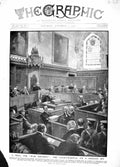 Original Old Antique Print 1914 Court Martial War Treason German Spy Chey 20th