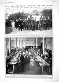 Original Old Antique Print 1914 Haarlem Funeral Stokes Amsterdam War Boyd Paget