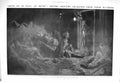 Original Old Antique Print 1914 British Officers Sleeping Belgium Siers War