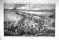 Original Old Antique Print 1914 Siers Retreat Warsaw German Russia Weapons