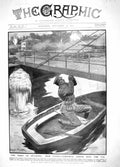 Original Old Antique Print 1914 Lance-Corporal Jarvis Victoria Cross Jenappes