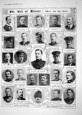 Original Old Antique Print 1914 War Congleton Kerr Moore Allen Russian Siers