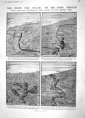 Old Antique Print 1914 John French Calais Haig War Rawlinson Mazuria Lake 20th