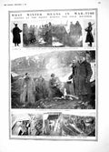 Original Old Antique Print 1914 Field Kitchen Trenches War Siers Geneva Musee