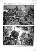 Old Antique Print 1914 Poland War Wloclawec Przemysl Austria Cracow Fort 20th
