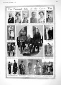 Old Antique Print 1914 War Botha Stair Erne French Red Cross Duncan Finch 20th
