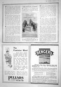 Original Old Antique Print 1915 Patriotic Menu Card Piccadilly Hotel Bengers