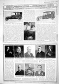 Original Old Antique Print 1915 Car Talbot Roberts Alexander Mackinder Kennedy