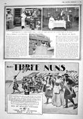 Old Antique Print 1915 Carton Roaring Farce Apollo Theatre Navy Ship War 20th