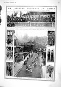 Old Antique Print 1915 Atkins Sport Football Joslin Eton Ships War Navy 20th