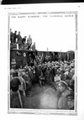 Old Antique Print 1915 National War Dance Russians Ivangorod Battlefield 20th