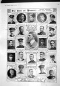 Original Old Antique Print 1915 War Honour Newstead Bond Morgan Women Gardens