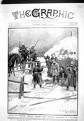 Old Antique Print 1915 Cossacks German Observation Officers Hayrick War 20th