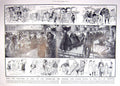Old Antique Print 1915 Nice France Promenade Anglais Hospital Transport 20th