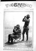 Original Old Antique Print 1915 General Botha War Flanders Field Photograph