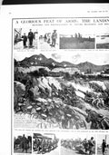 Original Old Antique Print 1915 War Mudros Siers Greek French Marine Sentry