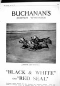 Original Old Antique Print 1915 Advertisement Buchanans Scotch Whisky Dogs 20th