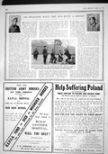Original Old Antique Print 1915 Canadian Mounted Rifles Siers Alberta War Nurse