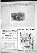 Original Old Antique Print 1915 Napier Motor Car Brighton Wrights Coal Tar Soap