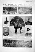 Old 1916 War Douglas Haig Kiggell Allardyce Murray Robertson Monro Br 20th