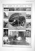 Old Print 1916 French Poilus War Siers Purves Adamson Hall Smythe Tombli 20th