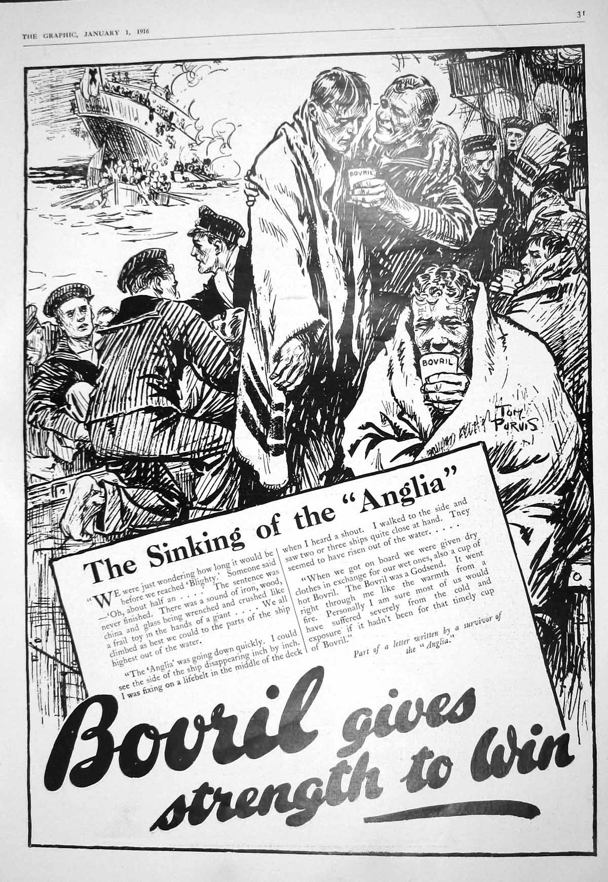 Old 1916 Bovril All-In Policy Insurance Female Farm Hand Norfolk Hors 20th