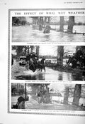 Old 1916 Wet Weather Floods Salisbury Plain Traction Engine Serbia Wa 20th