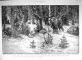 Old 1916 Poland Peasants People Refuge Woods German Invaders Wladimir 0 20th
