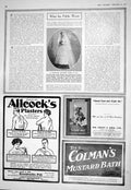 Old Antique Print 1916 Crinoline Wedding Dress Margaret Fraser Colman'S On 20th