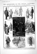 Old 1916 Special Constable Army Policeman Theatre Starlight Express Ha 20th