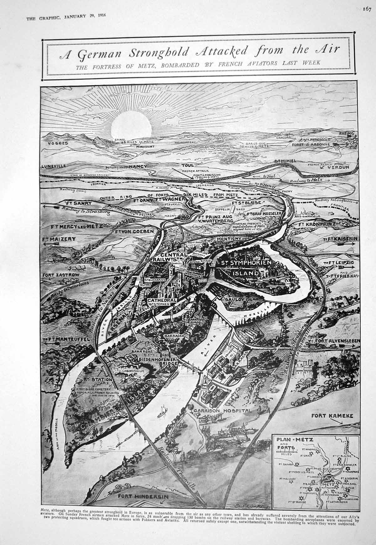 Old 1916 Fortress Metz Fort Hindersin Wurtemberg War Bertha Krupp Mai 20th