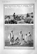 Old 1916 Egypt Desert Trackers Camp Assouan Camels Bishareen Syria Mo 20th