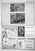 Antique Print 1916 Burlesque Grand Opera Theatre Critic Decca Grants Whisky