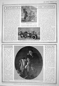 Old 1916 Moroccan Motor-Cyclist Straker-Squire Motor Car Theatre Tith 20th
