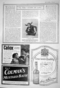Antique Old Print 1916 Iris Rowe Puck Theatre Calox Lea Perrins Pears Soap 20th