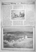 Old 1916 Wolseley Motor Car Navacerrada Mancha Bosphorus Castle Europ 20th
