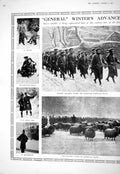 Old 1916 General Winter Advance War Hampstead Heath Buxton Sheep Fran 20th