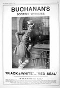 Old Print 1916 Buchanan'S Whisky Mellin'S Saker Nelson Bourchier Theatre 20th