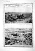 Old 1916 Battlefield Verdun War Trench Mortars Super Submarine Ships 20th