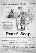 Old Print 1916 Pear'S Soap War Norman Brockdish Norfolk Godfrey Violinist 20th