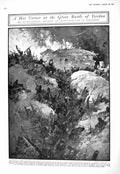 Old Print 1916 Verdun War Brandenburgers Fort Douaumont French Siers Pon 20th