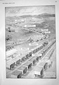 Old 1916 Rations Trains Beef Bread Bacon Flour Groceries Waggons Dutc 20th