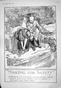 Antique Print 1916 German War Siers Kultur Krupp King William Spain Alfonso