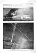 Old 1916 War Searchlight British Flying Ground Air Raid Prince Serbia 20th