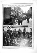 Old 1916 War Italy Railway Train Scenes Asquith German Periscope Fell 20th