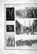 Old 1916 War Arsenal Erzerum Turkish Standards City Keys Duke Nichola 20th