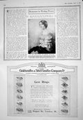 Antique Print 1916 Eileen Marshall Edmunds Advertisement Gsmith Silversmith